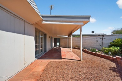 Updates abound in this move-in-ready 2-bed,2-bath,2+car garage on Sun City Riverview Golf Course in Arizona - for sale on GolfHomes.com, golf home, golf lot