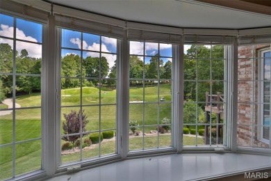 GOLF COURSE LIVING AT ITS FINEST! This custom atrium ranch on Sunset Hills Country Club in Illinois - for sale on GolfHomes.com, golf home, golf lot