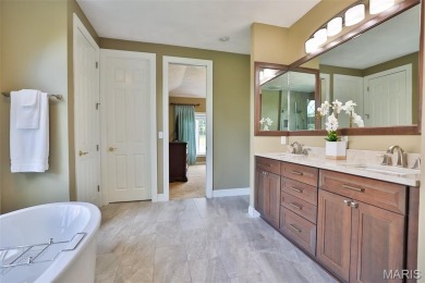 GOLF COURSE LIVING AT ITS FINEST! This custom atrium ranch on Sunset Hills Country Club in Illinois - for sale on GolfHomes.com, golf home, golf lot
