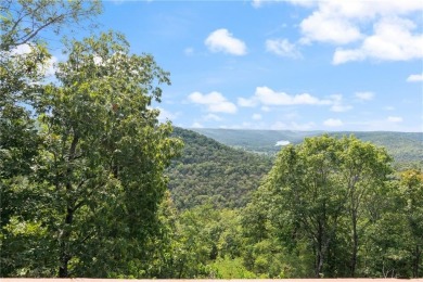 Breathtaking views of Lake Leatherwood and the Ozark Mountains on Holiday Island Executive Golf Course in Arkansas - for sale on GolfHomes.com, golf home, golf lot
