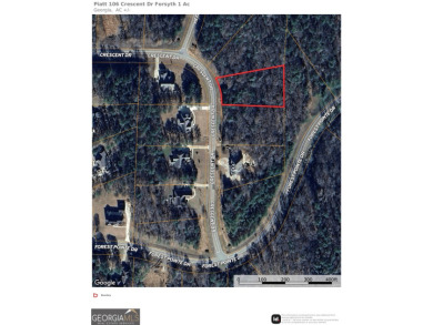 SEIZE THE OPPORTUNITY TO OWN A MAGNIFICENT 1-ACRE LOT IN THE on The Club River Forest in Georgia - for sale on GolfHomes.com, golf home, golf lot