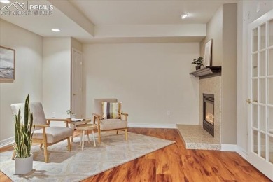 Exquisitely located on the edge of 22 acres of HOA owned forest on The Ridge At Castle Pines North in Colorado - for sale on GolfHomes.com, golf home, golf lot