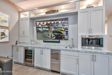 Former Toll Brothers model home nestled on the 12th hole of on Blackstone Country Club in Arizona - for sale on GolfHomes.com, golf home, golf lot