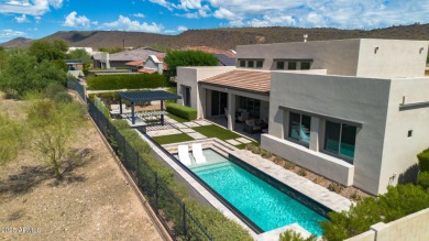 Former Toll Brothers model home nestled on the 12th hole of on Blackstone Country Club in Arizona - for sale on GolfHomes.com, golf home, golf lot