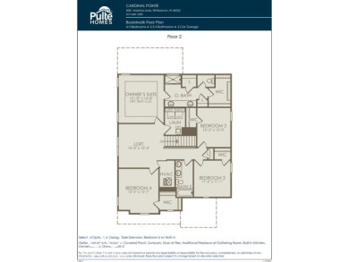 Discover the charm of the Boardwalk floorplan by Pulte Homes on Golf Club of Indiana in Indiana - for sale on GolfHomes.com, golf home, golf lot