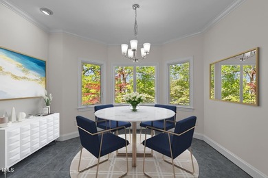 Waterfront living at its finest with this gorgeous 4-bedroom on River Golf and Country Club at Lake Royale in North Carolina - for sale on GolfHomes.com, golf home, golf lot