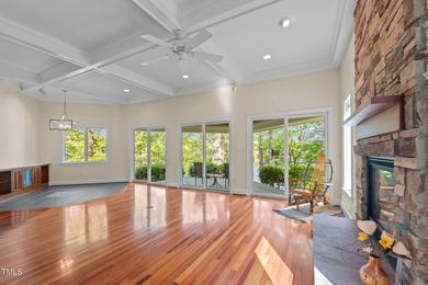 Waterfront living at its finest with this gorgeous 4-bedroom on River Golf and Country Club at Lake Royale in North Carolina - for sale on GolfHomes.com, golf home, golf lot