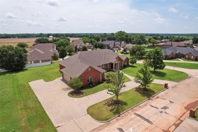 Welcome to this builder's custom home, perfectly situated on a on Shawnee Country Club in Oklahoma - for sale on GolfHomes.com, golf home, golf lot
