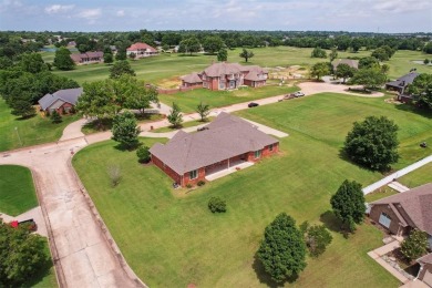Welcome to this builder's custom home, perfectly situated on a on Shawnee Country Club in Oklahoma - for sale on GolfHomes.com, golf home, golf lot
