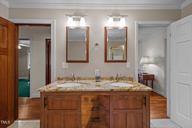 Waterfront living at its finest with this gorgeous 4-bedroom on River Golf and Country Club at Lake Royale in North Carolina - for sale on GolfHomes.com, golf home, golf lot