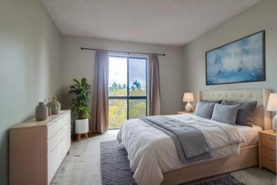 Unique, top-floor unit with views of the surrounding treetops on Mission Trails Golf Course in California - for sale on GolfHomes.com, golf home, golf lot