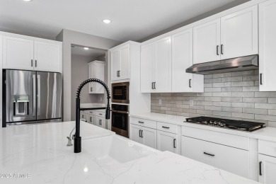 Discover this stunning Sawgrass floor plan home on the GOLF on Verrado Golf Club - Victory in Arizona - for sale on GolfHomes.com, golf home, golf lot