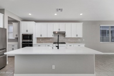 Discover this stunning Sawgrass floor plan home on the GOLF on Verrado Golf Club - Victory in Arizona - for sale on GolfHomes.com, golf home, golf lot