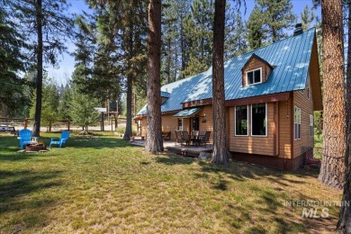 Gorgeous rustic cabin in the pines with lots of room and amazing on Terrace Lakes Golf Resort in Idaho - for sale on GolfHomes.com, golf home, golf lot