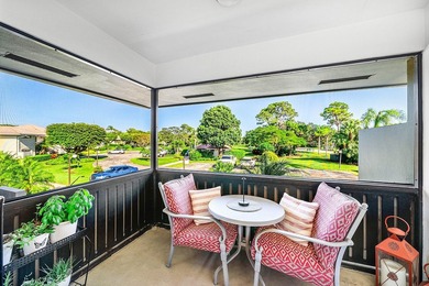 Enjoy stunning lake and golf course vistas from this on Quail Ridge Golf Course and Country Club in Florida - for sale on GolfHomes.com, golf home, golf lot