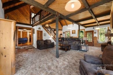 Gorgeous rustic cabin in the pines with lots of room and amazing on Terrace Lakes Golf Resort in Idaho - for sale on GolfHomes.com, golf home, golf lot