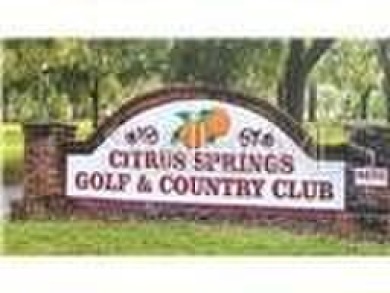 Nice elevation. Nice curb appeal. High & Dry !!!  NO HOA Rules & on Citrus Springs Country Club in Florida - for sale on GolfHomes.com, golf home, golf lot