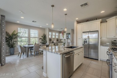 Welcome to this beautifully upgraded Muros floorplan on a on Encanterra Country Club in Arizona - for sale on GolfHomes.com, golf home, golf lot
