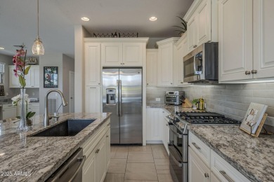 Welcome to this beautifully upgraded Muros floorplan on a on Encanterra Country Club in Arizona - for sale on GolfHomes.com, golf home, golf lot