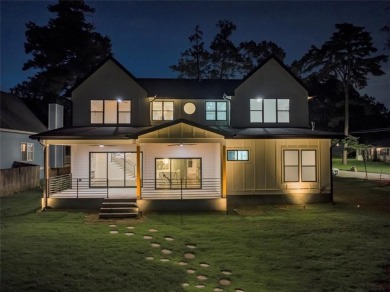 Step into flawless modern luxury at this brand-new custom-built on East Lake Golf Club in Georgia - for sale on GolfHomes.com, golf home, golf lot
