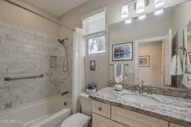 Welcome to this beautifully upgraded Muros floorplan on a on Encanterra Country Club in Arizona - for sale on GolfHomes.com, golf home, golf lot