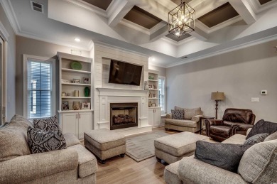 This stunning home, built in 2020 by a local custom builder on Myrtlewood Golf Course and Club  in South Carolina - for sale on GolfHomes.com, golf home, golf lot