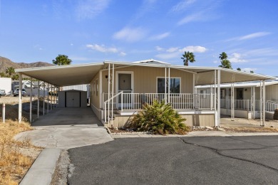 Turnkey furnished 2 bedroom 2 bath manufactured home in family on Caliente Springs Golf Resort in California - for sale on GolfHomes.com, golf home, golf lot