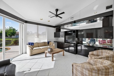 Rare chance to own a single-family home with a saltwater heated on Aberdeen Golf and Country Club in Florida - for sale on GolfHomes.com, golf home, golf lot