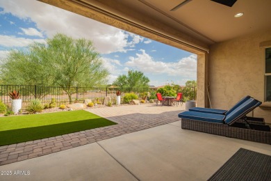 AMAZING RESORT LIVING w/ OPEN WASH VIEWS! Enter this beautifully on Poston Butte Golf Club in Arizona - for sale on GolfHomes.com, golf home, golf lot