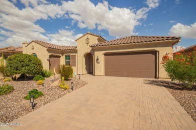 AMAZING RESORT LIVING w/ OPEN WASH VIEWS! Enter this beautifully on Poston Butte Golf Club in Arizona - for sale on GolfHomes.com, golf home, golf lot