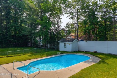 Your dream Saratoga backyard awaits! This beautifully maintained on Saratoga Golf and Polo Club in New York - for sale on GolfHomes.com, golf home, golf lot