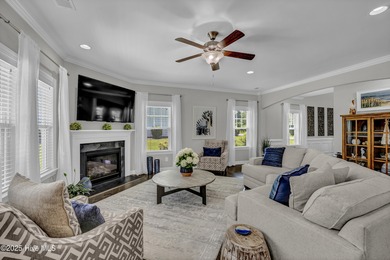 Stunning Coastal Craftsman Style 5 Bedroom, 3 Bath Home located on Beau Rivage Golf and Resort in North Carolina - for sale on GolfHomes.com, golf home, golf lot