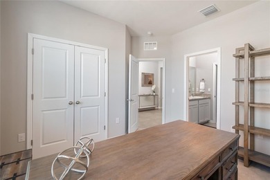 Built in 2023, this eye-catching home has plenty of curb appeal on Trilogy at Ocala Preserve in Florida - for sale on GolfHomes.com, golf home, golf lot