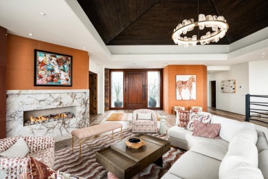 This home was reimagined by the talented designer, Betty Duff on Desert Mountain Club - Apache Golf Course in Arizona - for sale on GolfHomes.com, golf home, golf lot