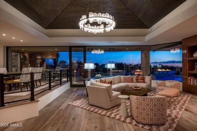 This home was reimagined by the talented designer, Betty Duff on Desert Mountain Club - Apache Golf Course in Arizona - for sale on GolfHomes.com, golf home, golf lot