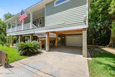 Coastal Charm Just Minutes from Downtown Bay St. Louis -Nestled on The Bridges Golf Club At Hollywood Casino in Mississippi - for sale on GolfHomes.com, golf home, golf lot