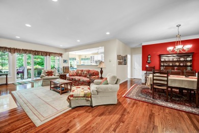 Great open floor plan Adler model on 4th fairway at Oxford on The Golf Club At Oxford Greens in Connecticut - for sale on GolfHomes.com, golf home, golf lot