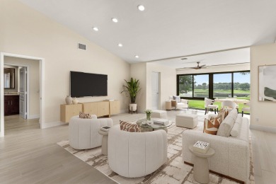 Pinnacle top-floor residence in Eastgate boasting panoramic on Hunters Run Golf and Country Club in Florida - for sale on GolfHomes.com, golf home, golf lot