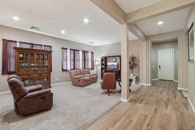 Welcome to this beautifully maintained single-level home tucked on Estrella Mountain Ranch Golf Course in Arizona - for sale on GolfHomes.com, golf home, golf lot