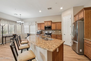 Welcome to this beautifully maintained single-level home tucked on Estrella Mountain Ranch Golf Course in Arizona - for sale on GolfHomes.com, golf home, golf lot