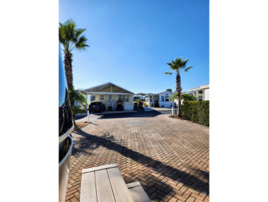 This sweet lot has it all; upgraded pavers, suitable for any on Deer Creek RV Golf Resort in Florida - for sale on GolfHomes.com, golf home, golf lot