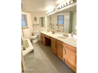 Resort-style living with beautiful mountain and golf course on Ahwatukee Country Club in Arizona - for sale on GolfHomes.com, golf home, golf lot