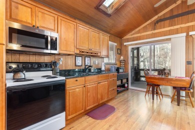 A charming cabin in the woods, move in ready, with 2 bedrooms, 1 on Hide-A-Way Hills Golf Club in Ohio - for sale on GolfHomes.com, golf home, golf lot