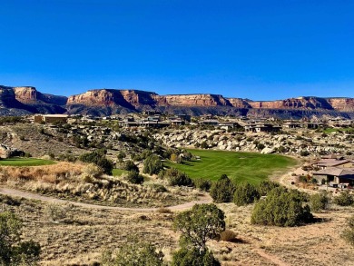 SPECTACULAR view lot on which to build your dream home in on The Golf Club At Redlands Mesa in Colorado - for sale on GolfHomes.com, golf home, golf lot