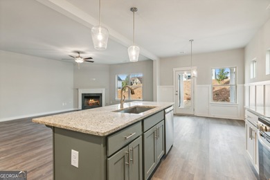 Beautiful Ranch-Style Home in the Tranquil Golf Course Community on Traditions of Braselton Golf Club in Georgia - for sale on GolfHomes.com, golf home, golf lot