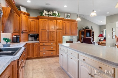 Welcome to this beautiful custom-built ranch home with nearly 2 on Gleneagle Golf Club in Michigan - for sale on GolfHomes.com, golf home, golf lot