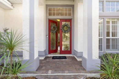 Discover an elegant retreat nestled in sought-after North on Golf Club At North Hampton in Florida - for sale on GolfHomes.com, golf home, golf lot