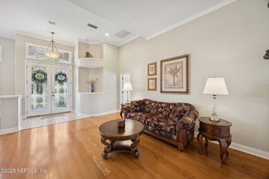 Discover an elegant retreat nestled in sought-after North on Golf Club At North Hampton in Florida - for sale on GolfHomes.com, golf home, golf lot