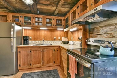 Charming Historic Cabin w/ Year-Round Mountain Views looking on Black Mountain Golf Course in North Carolina - for sale on GolfHomes.com, golf home, golf lot