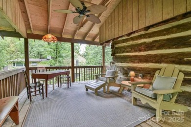 Charming Historic Cabin w/ Year-Round Mountain Views looking on Black Mountain Golf Course in North Carolina - for sale on GolfHomes.com, golf home, golf lot
